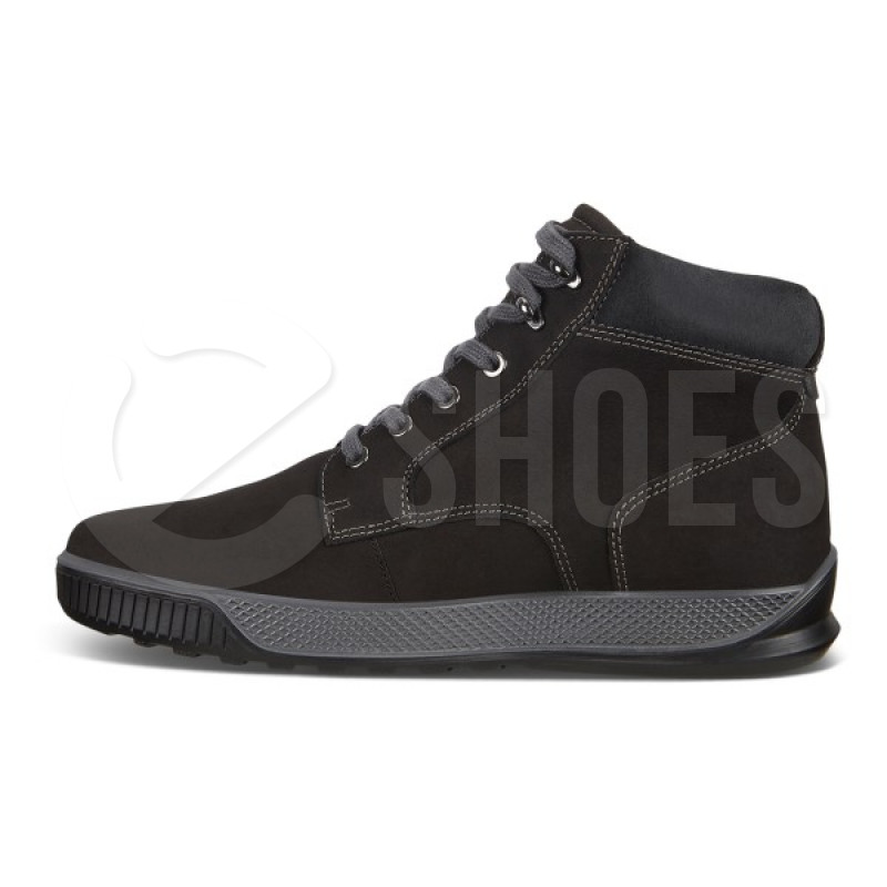 ecco men's bypath tred mid boot waterproof sneaker
